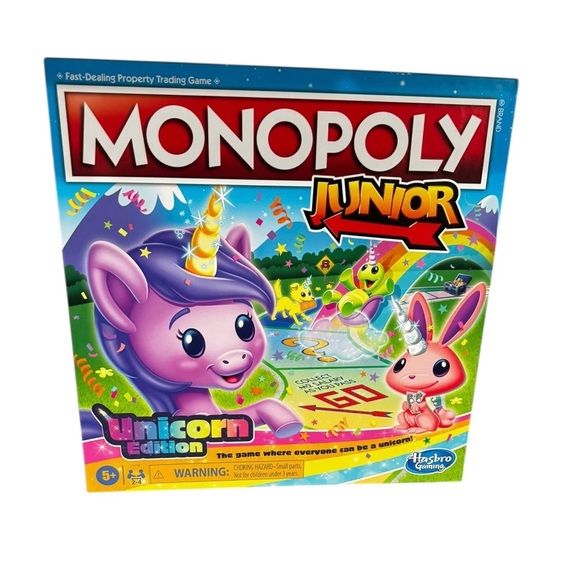 Monopoly Jr. Unicorn Academy Board Game: Complete! - Picture 2 of 7